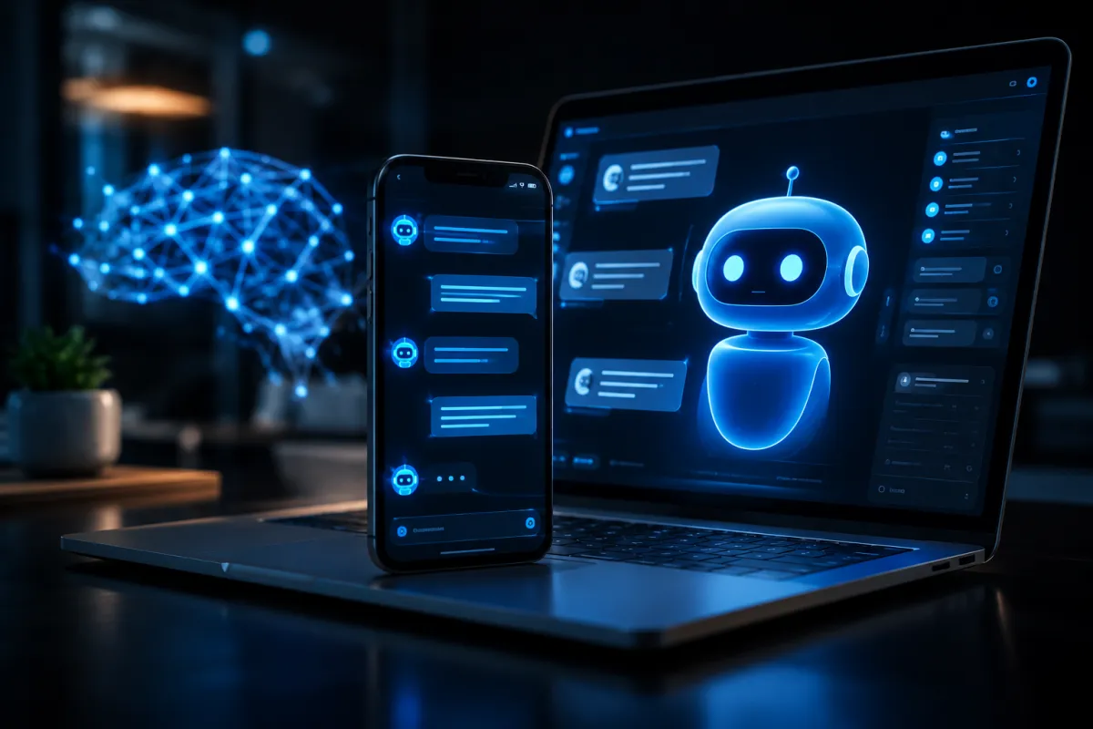AI chatbot lead generation system capturing website visitors and converting them into leads automatically