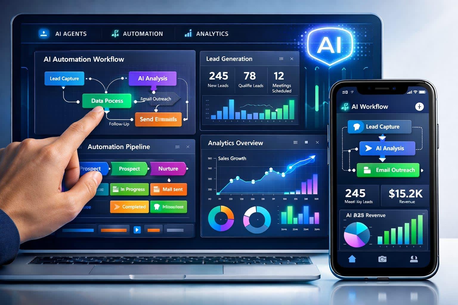 The AI Agent Lead Generation System That Books Calls While You Sleep | Step-by-Step Guide