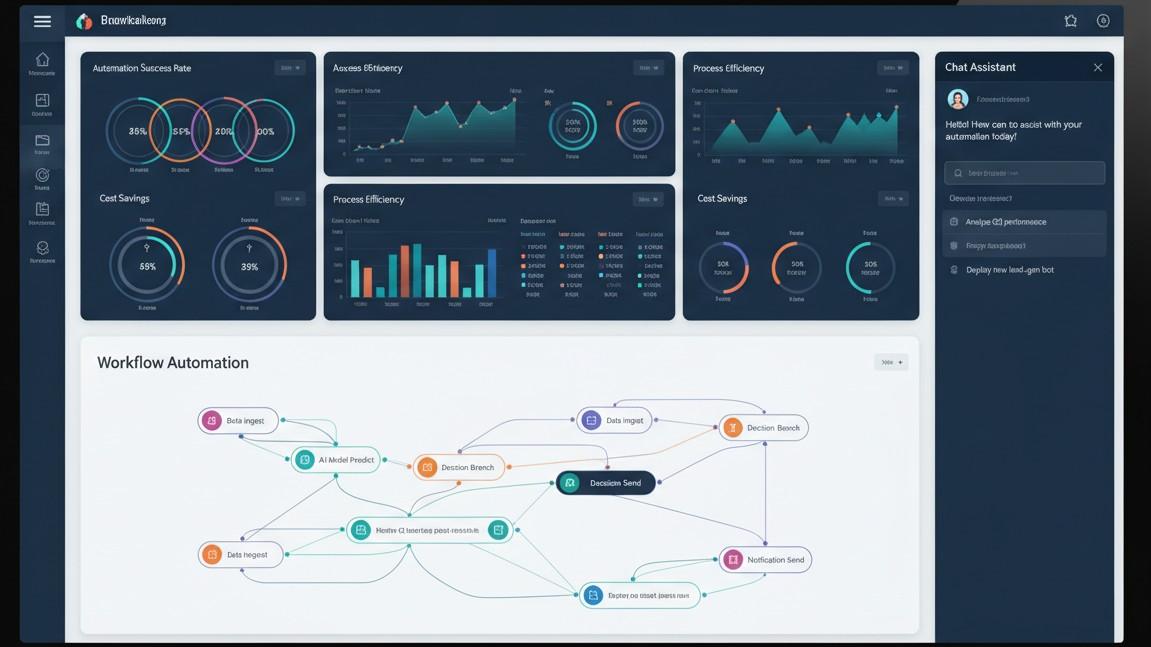 AI agent automating daily business tasks for a growing company