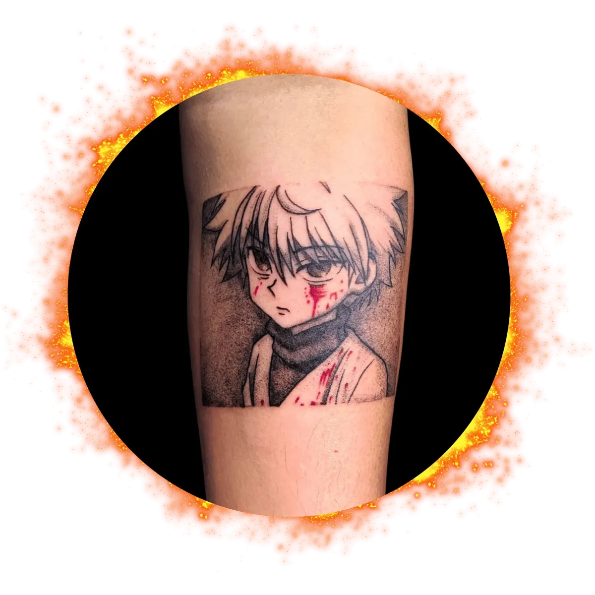 anime tattoo