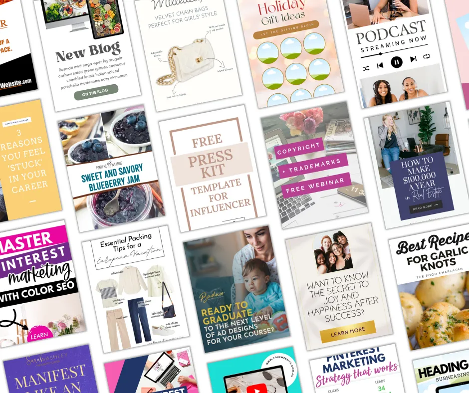 Pinterest Pin Templates