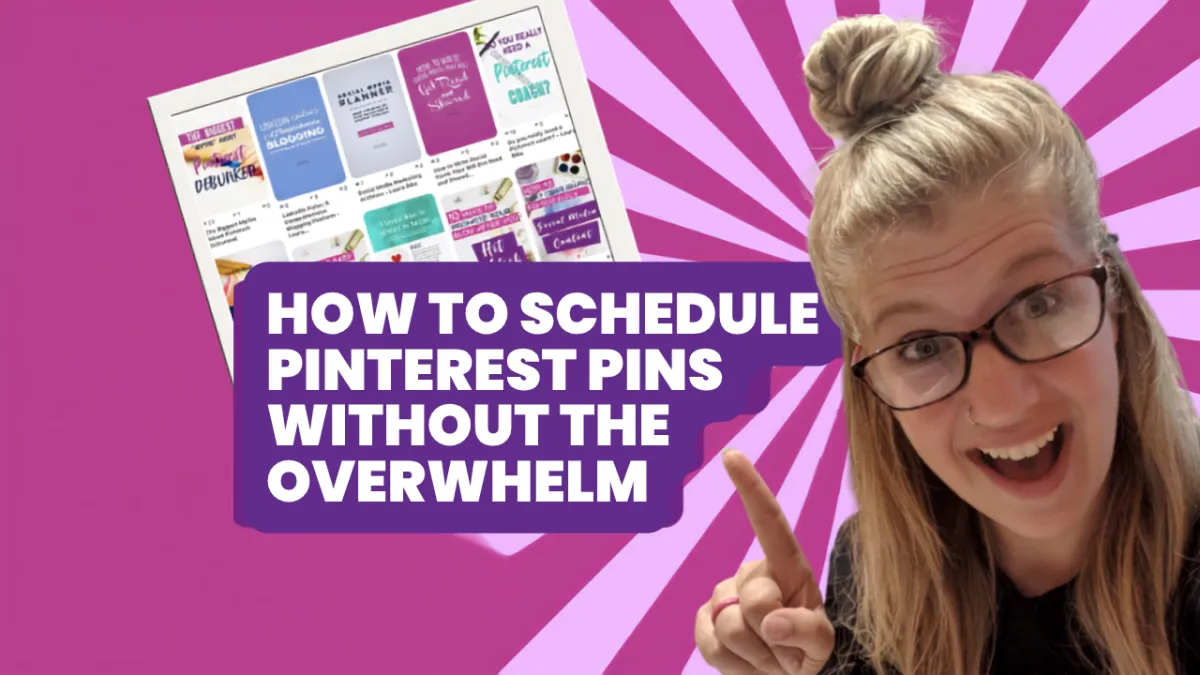 How to Schedule Pinterest Pins Without the Overwhelm 