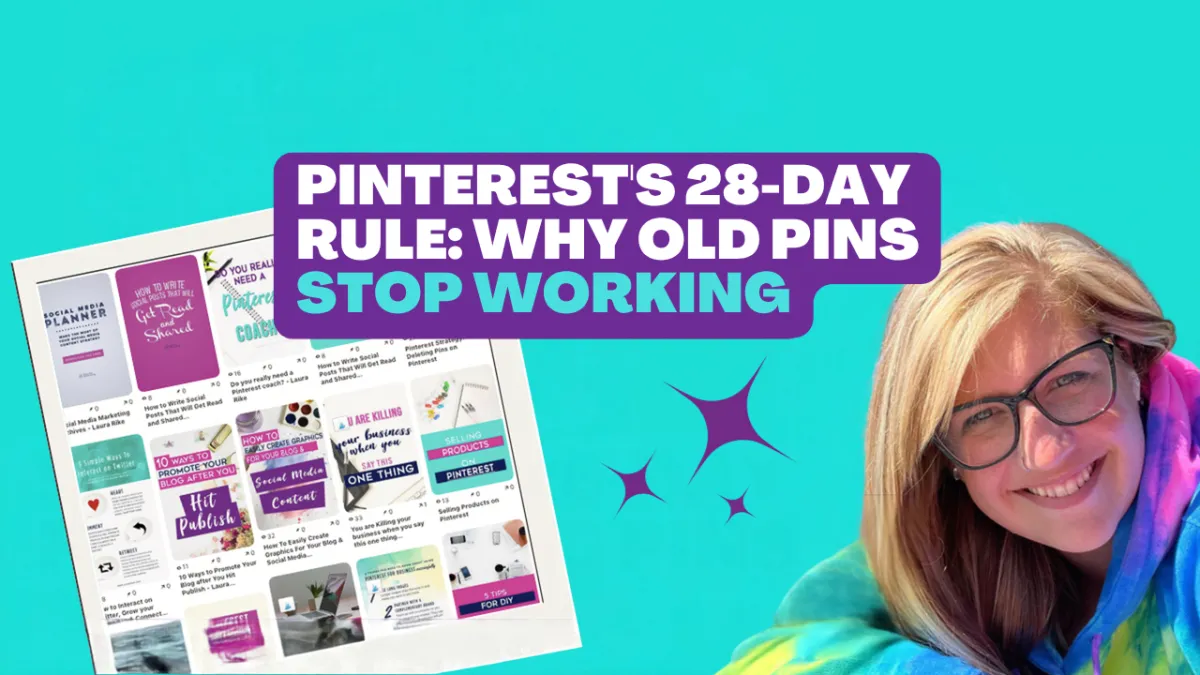 Pinterest's 28-Day Rule: Why Old Pins Stop Working