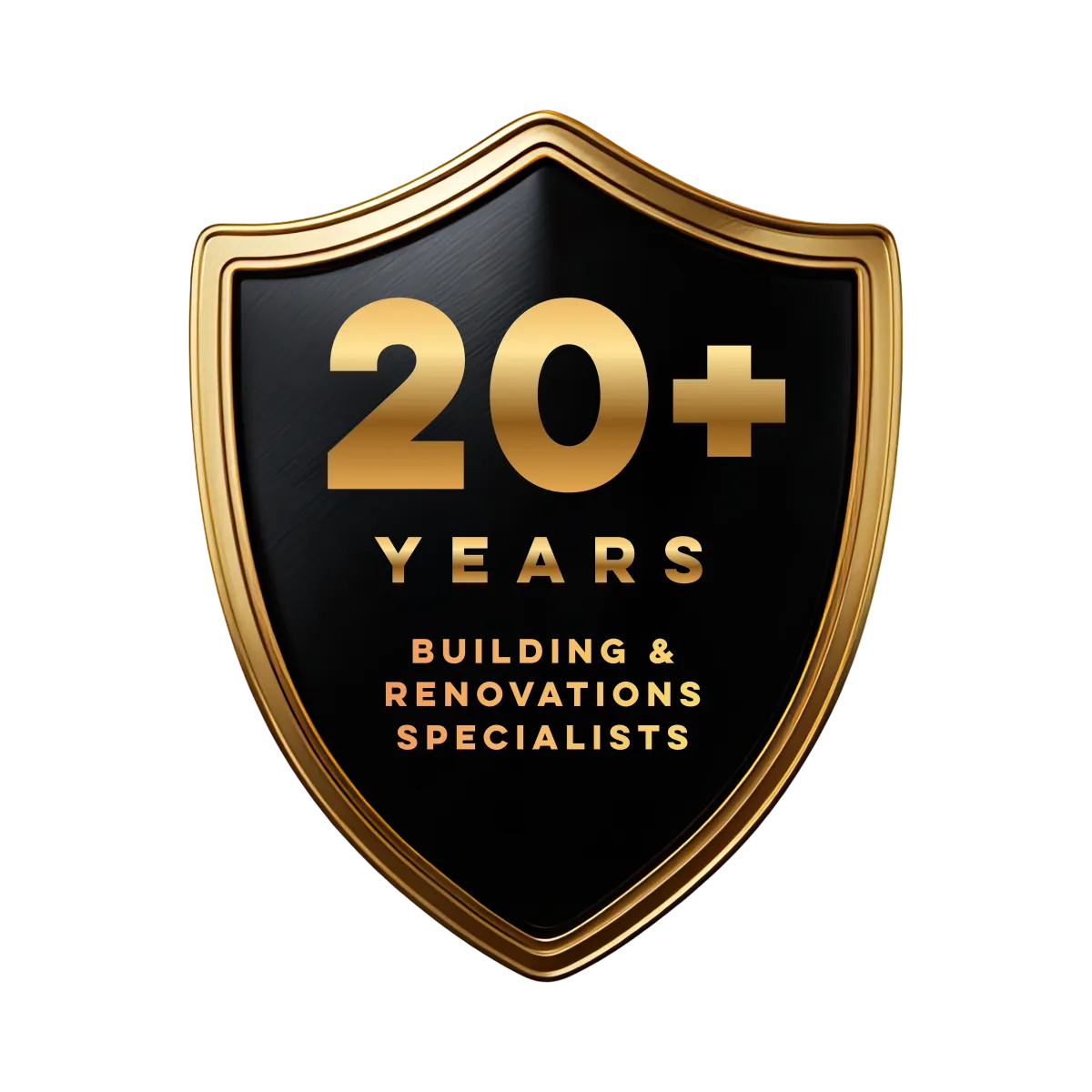 Riviera Renovations Shield - 20 Years