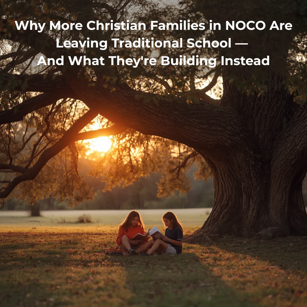 Why More Christian Families in NoCo Are Leaving Traditional School — And What They're Building Instead