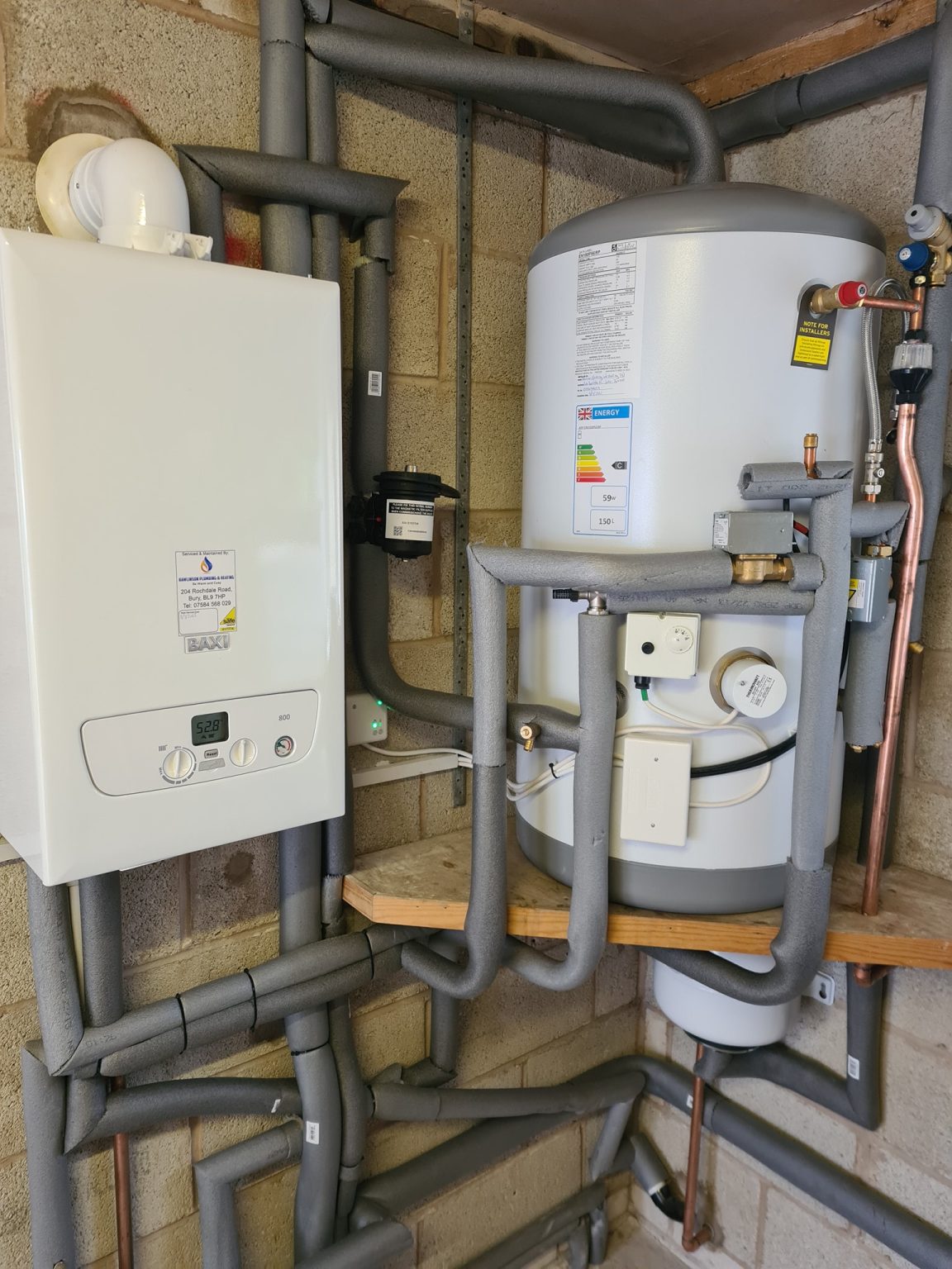 System upgrade in Chorlton