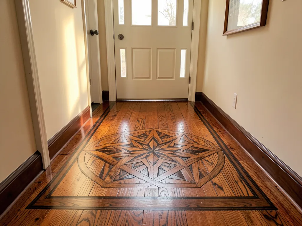 Custom Hardwood Borders & Medallions in Metro Detroit