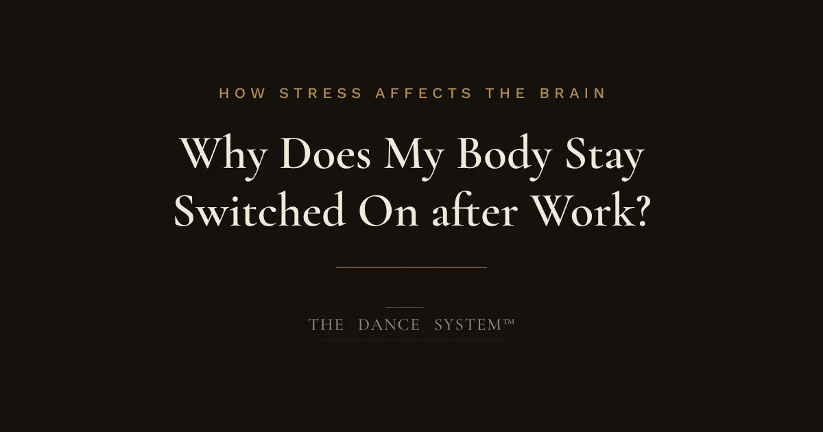 Title Card: Why Does My Body Stay Switched On after Work?