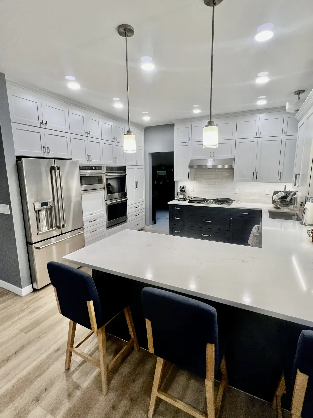 Kitchen remodeling project in Issaquah by General Dynamics Contracting