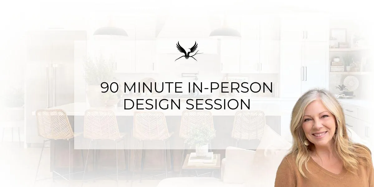 90-minute in-home interior design session Boise