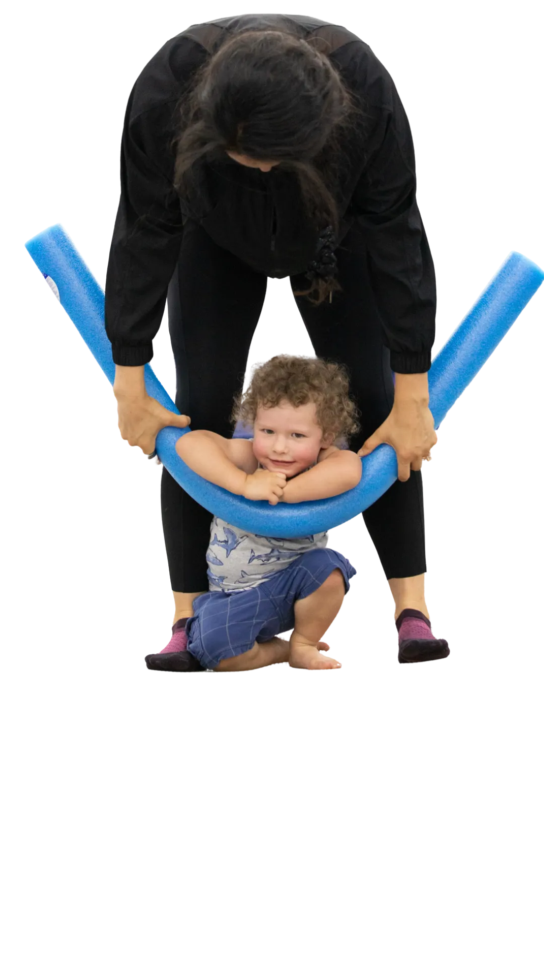 Child engaging in therapeutic trampolining in Fort Worth, Texas