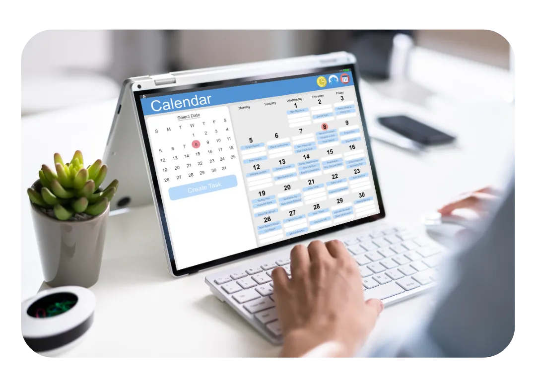 Online business services – appointment booking setup