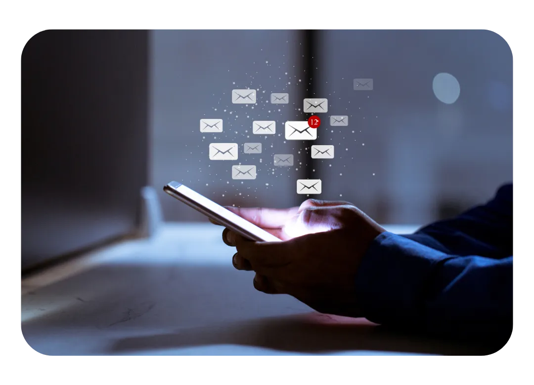 Online business services – automated email flows