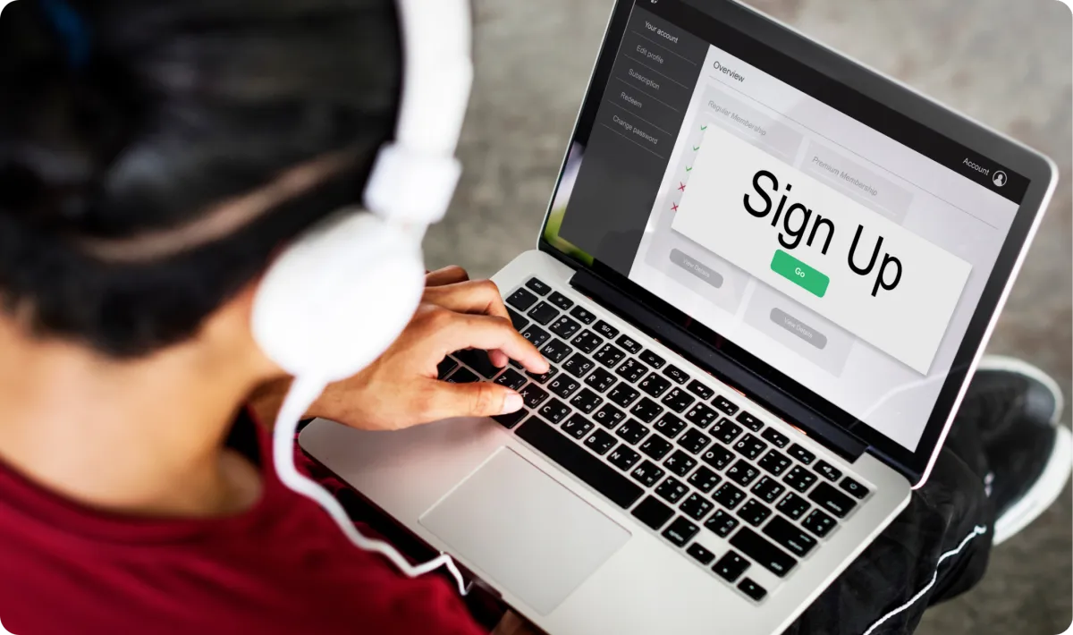 Funnel-ready landing page setup with a call to action