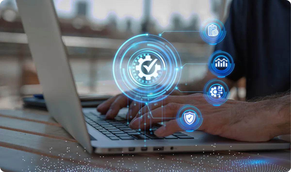 Business systems being integrated into a landing page