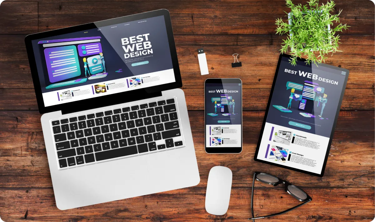 High converting landing page design with optimized layout for lead generation and sales