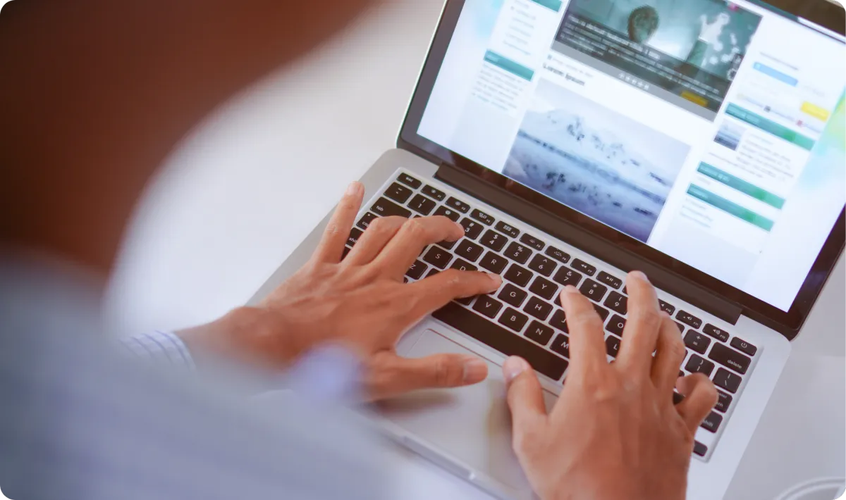 Entrepreneur blogsite design with SEO optimization