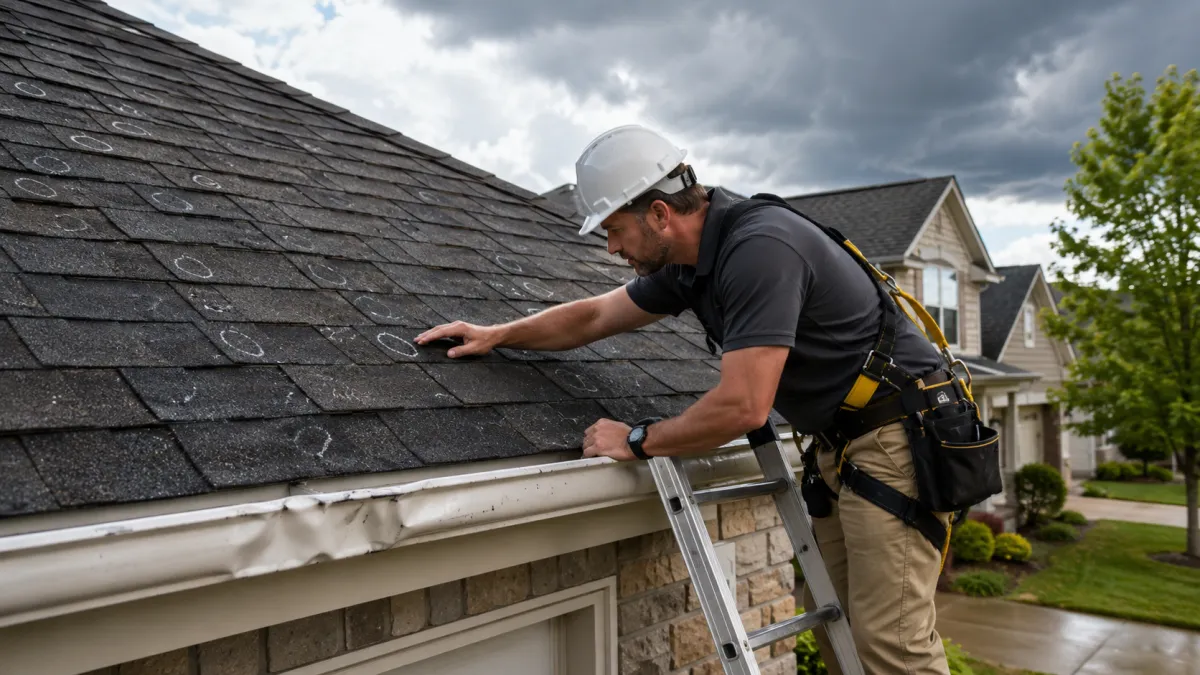 How to Tell If Your Roof Has Hail Damage: 9 Signs to Check After a Storm