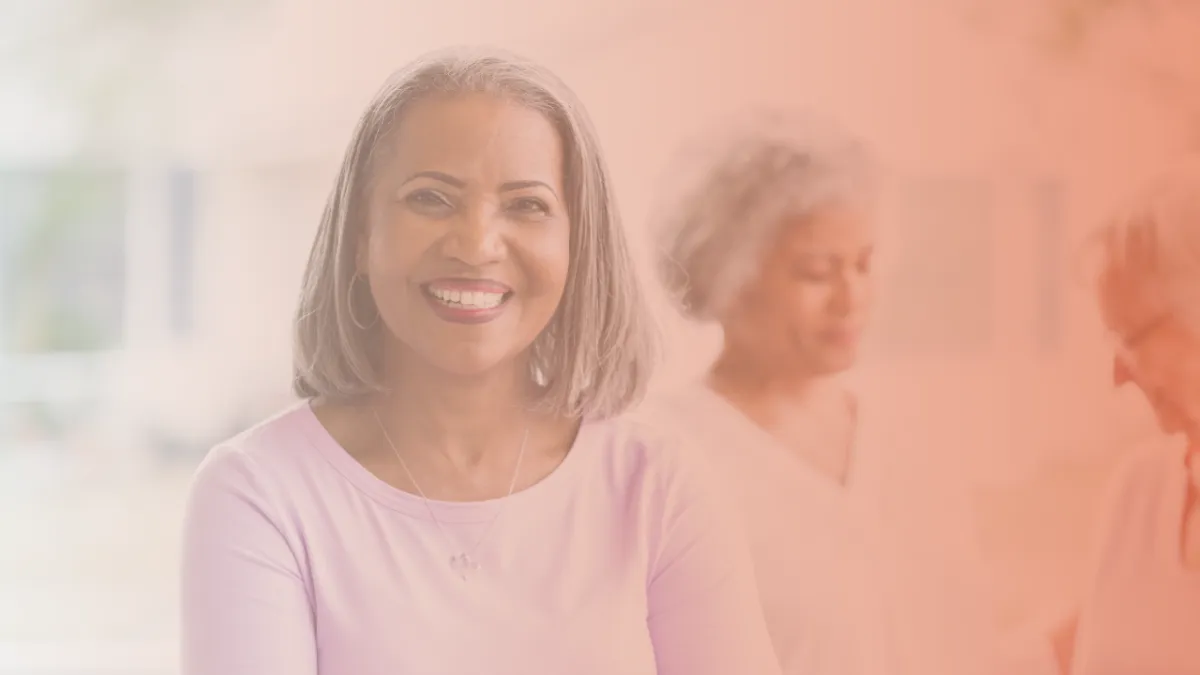 Adult child helping elderly parent - recognizing aging signs