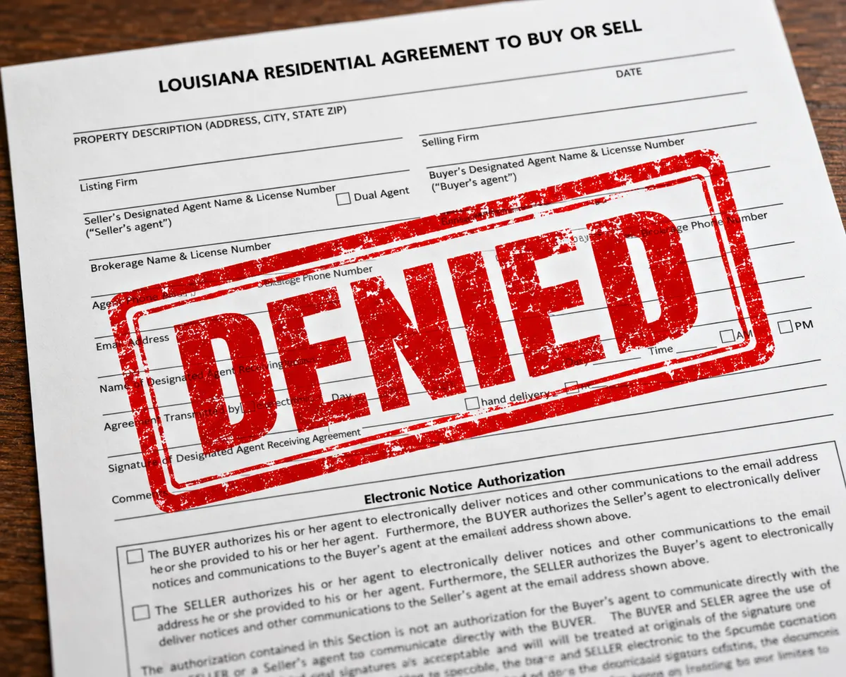 Denied Financing image