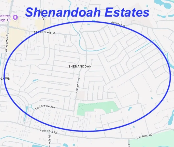 Shenandoah Map