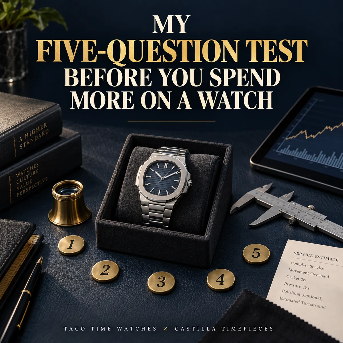 My Five-Question Test Before You Spend More on a Watch