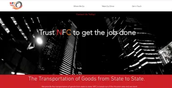 Trucking company website