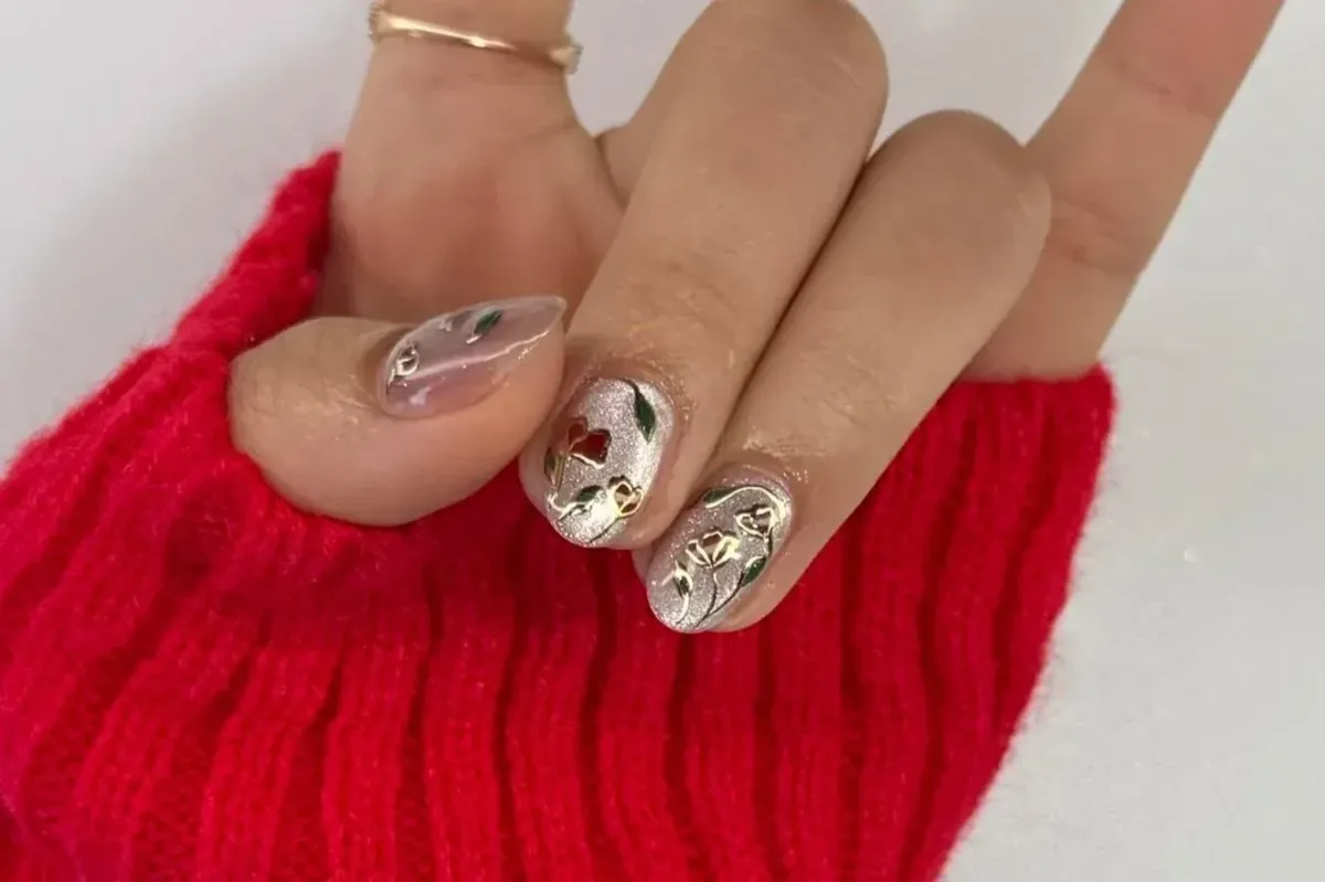 Structured gel manicure w/ Not So Simple nail art at BeautyBar SGV