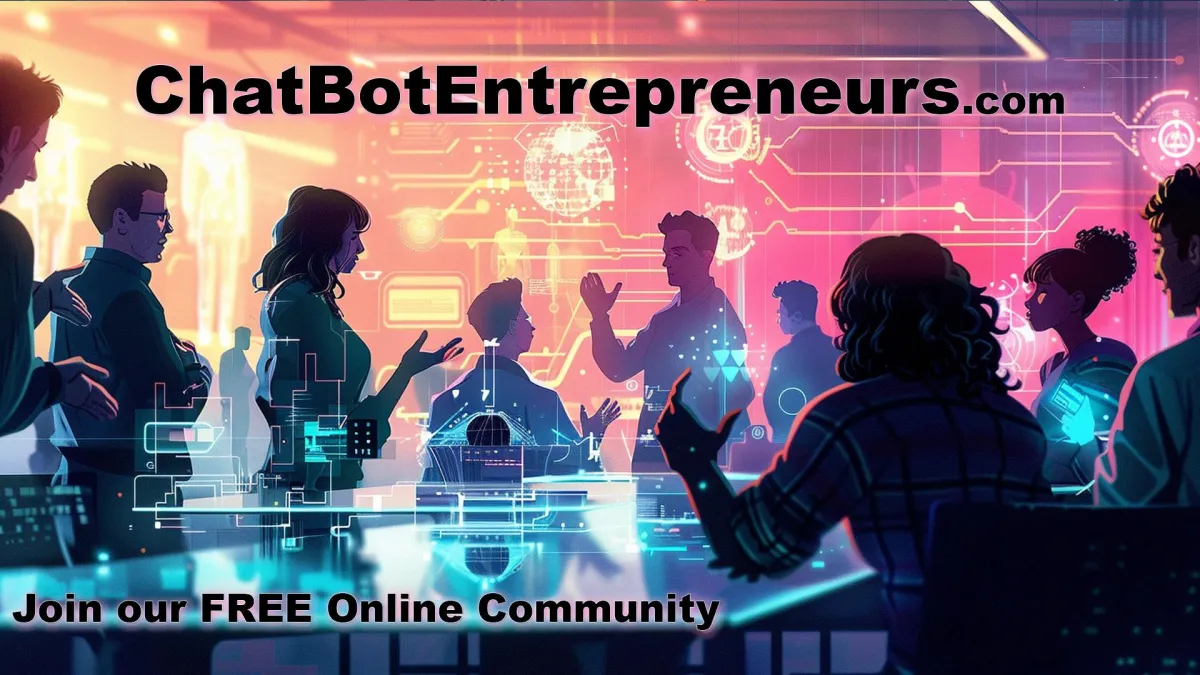 join the free chatboentrepeneurs community