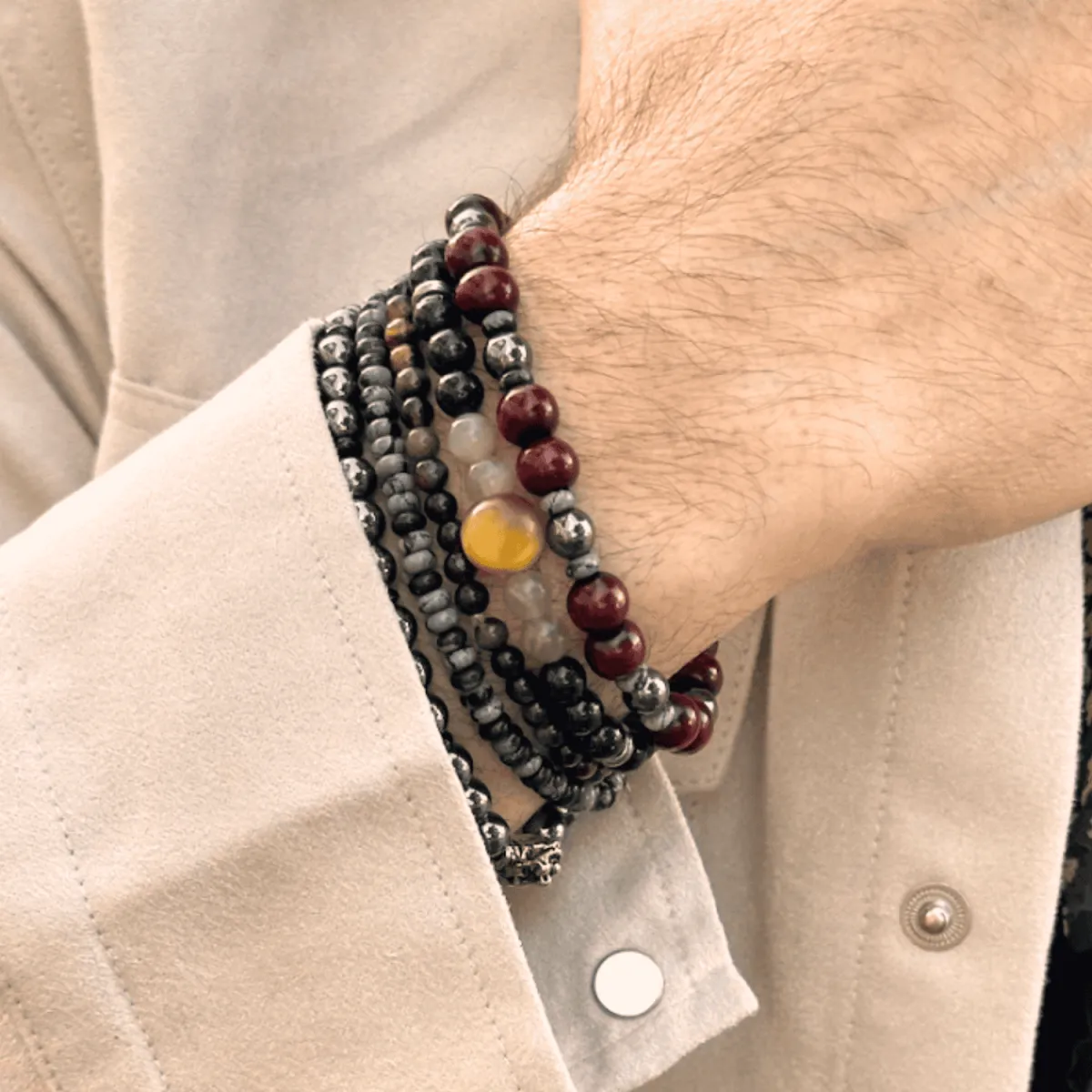 Intention bracelets for health, wealth and relationships