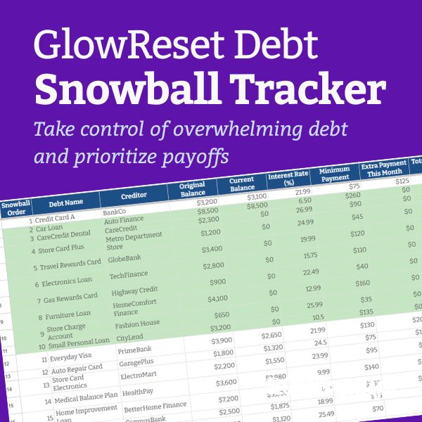 30-Day Financial Reset