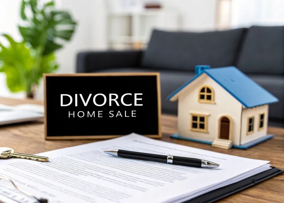 selling house during divorce