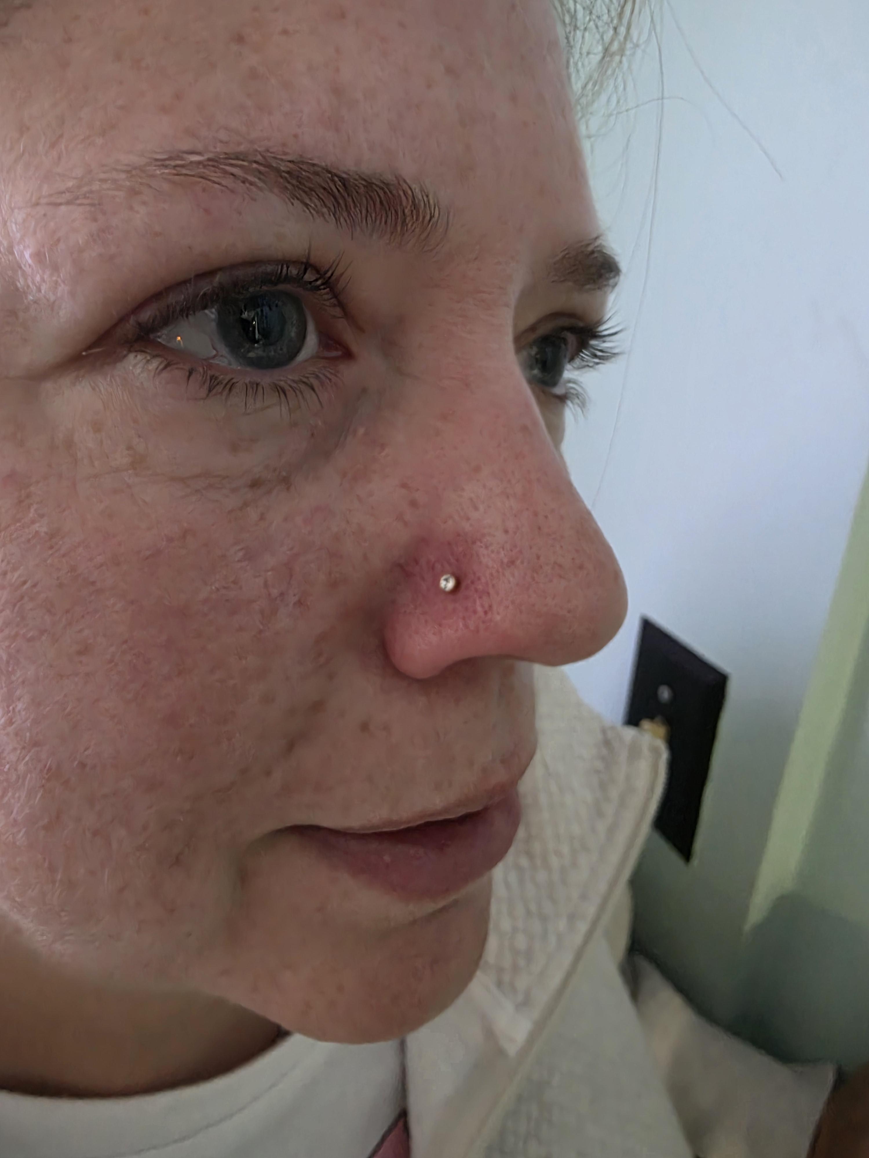 nose piercing