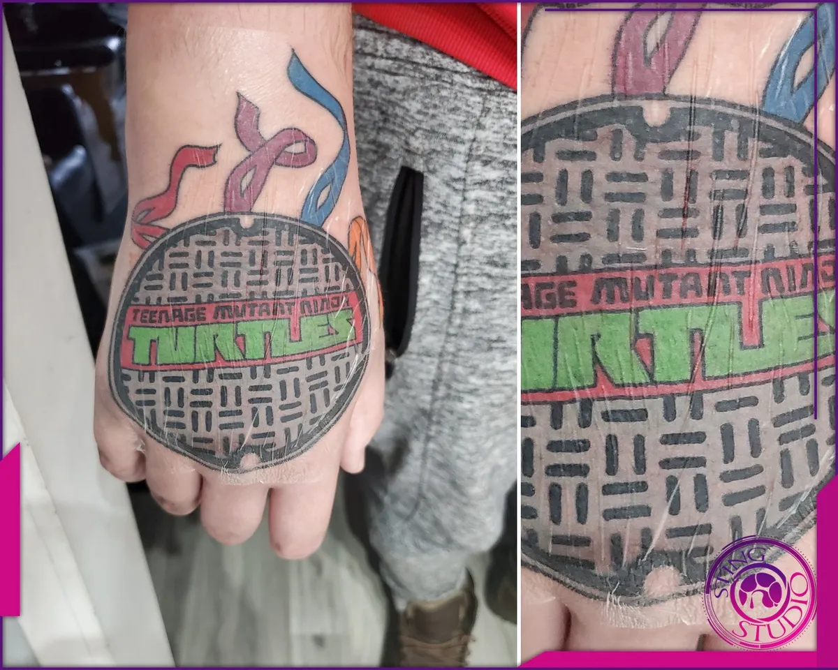Colour tattoo by Sting Studio Ottawa