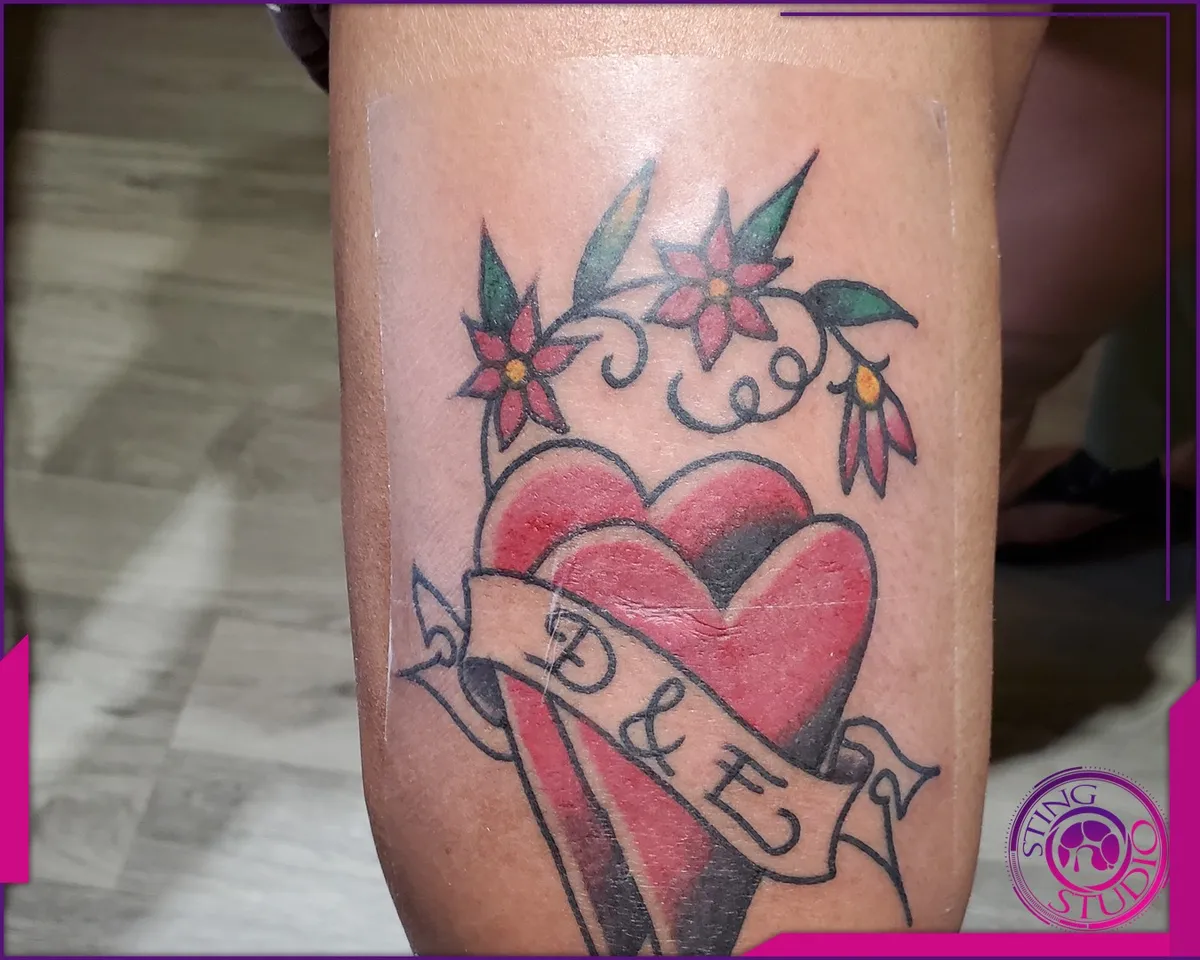 Colour tattoo by Sting Studio Ottawa