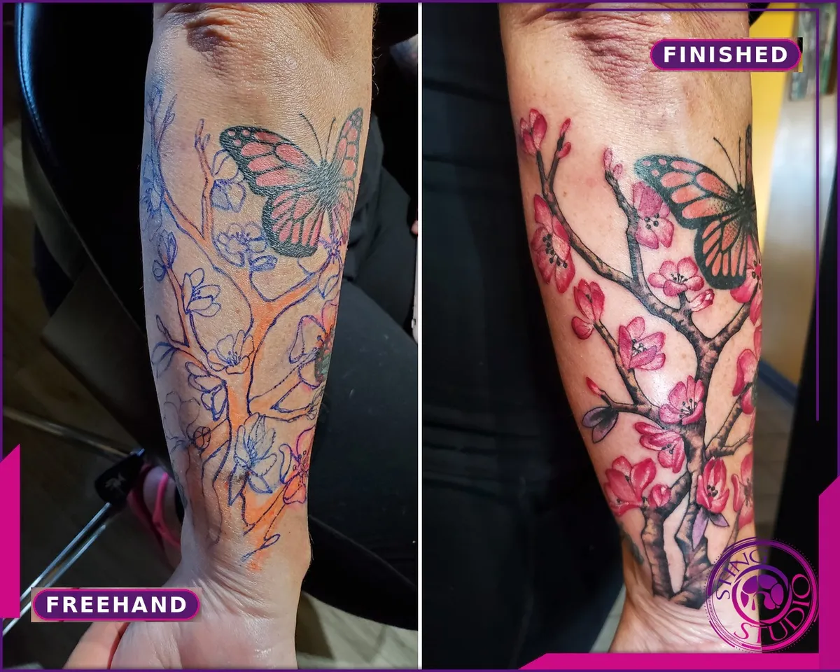 Colour tattoo by Sting Studio Ottawa