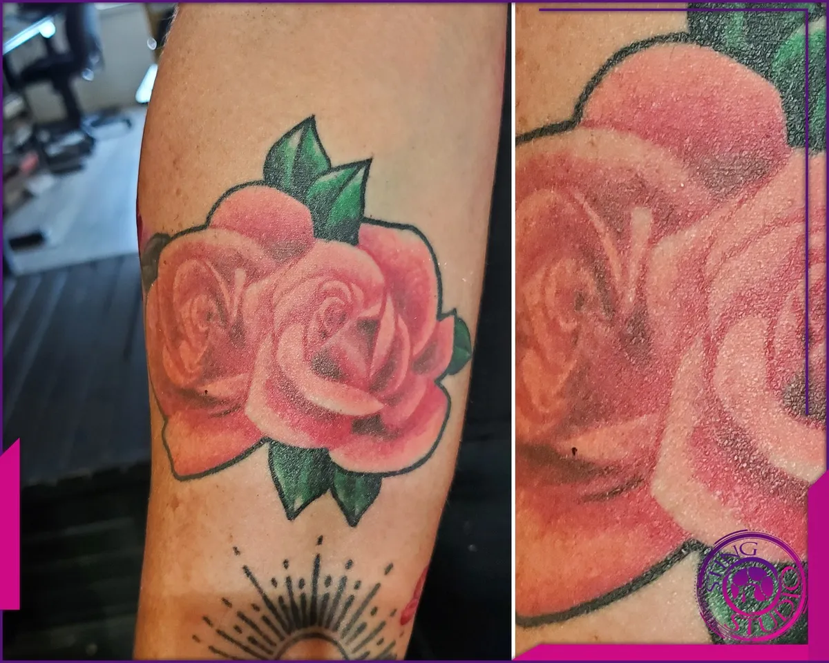 Colour tattoo by Sting Studio Ottawa