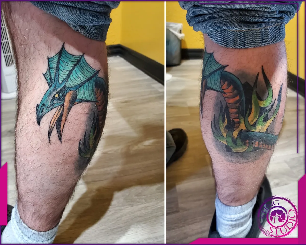 Colour tattoo by Sting Studio Ottawa
