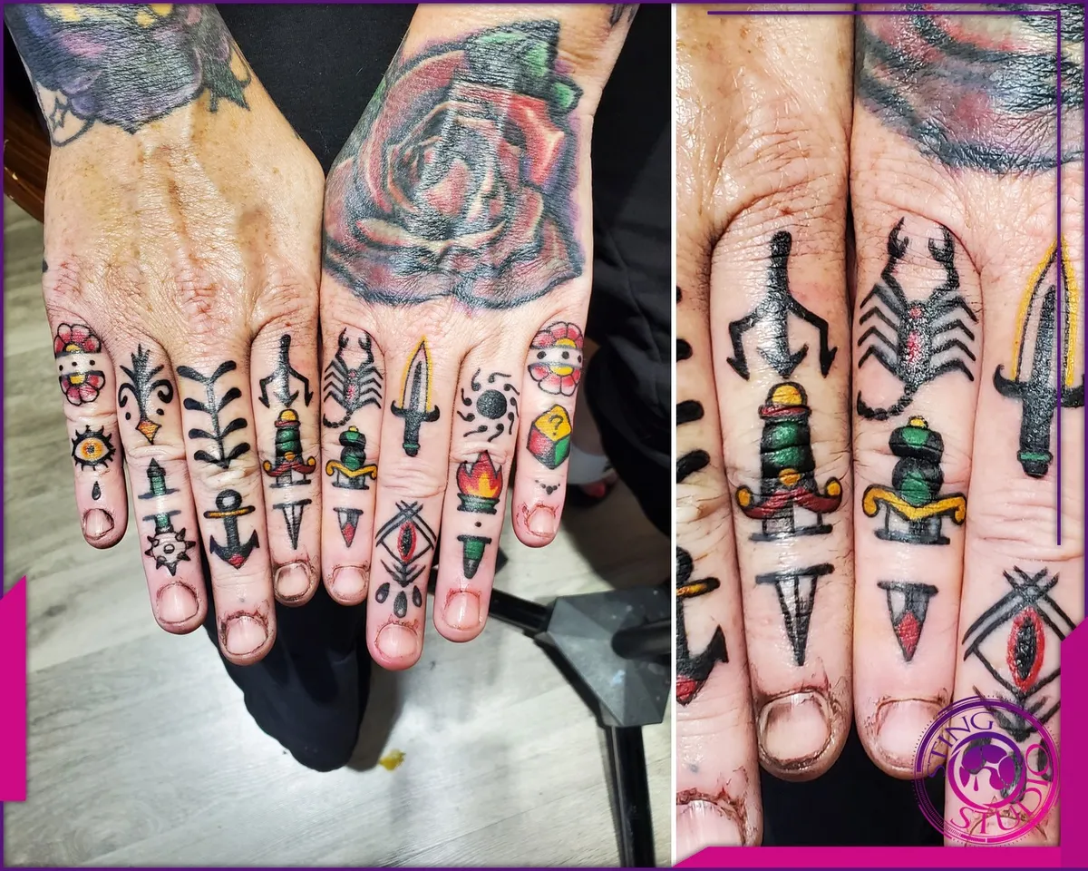 Colour tattoo by Sting Studio Ottawa