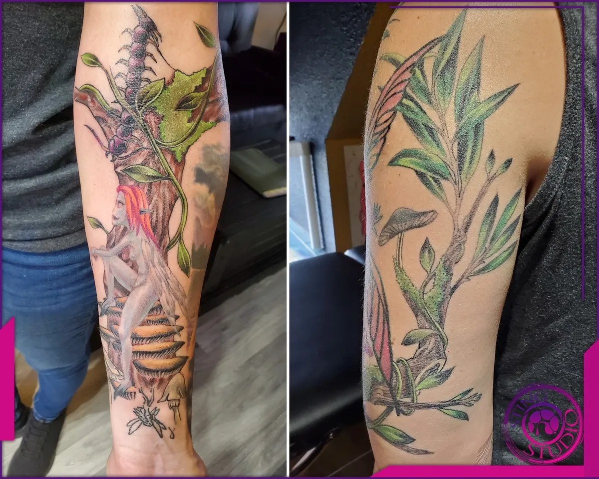 Colour tattoo by Sting Studio Ottawa