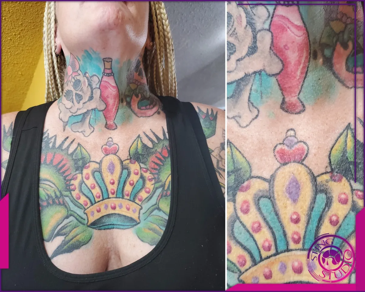 Colour tattoo by Sting Studio Ottawa