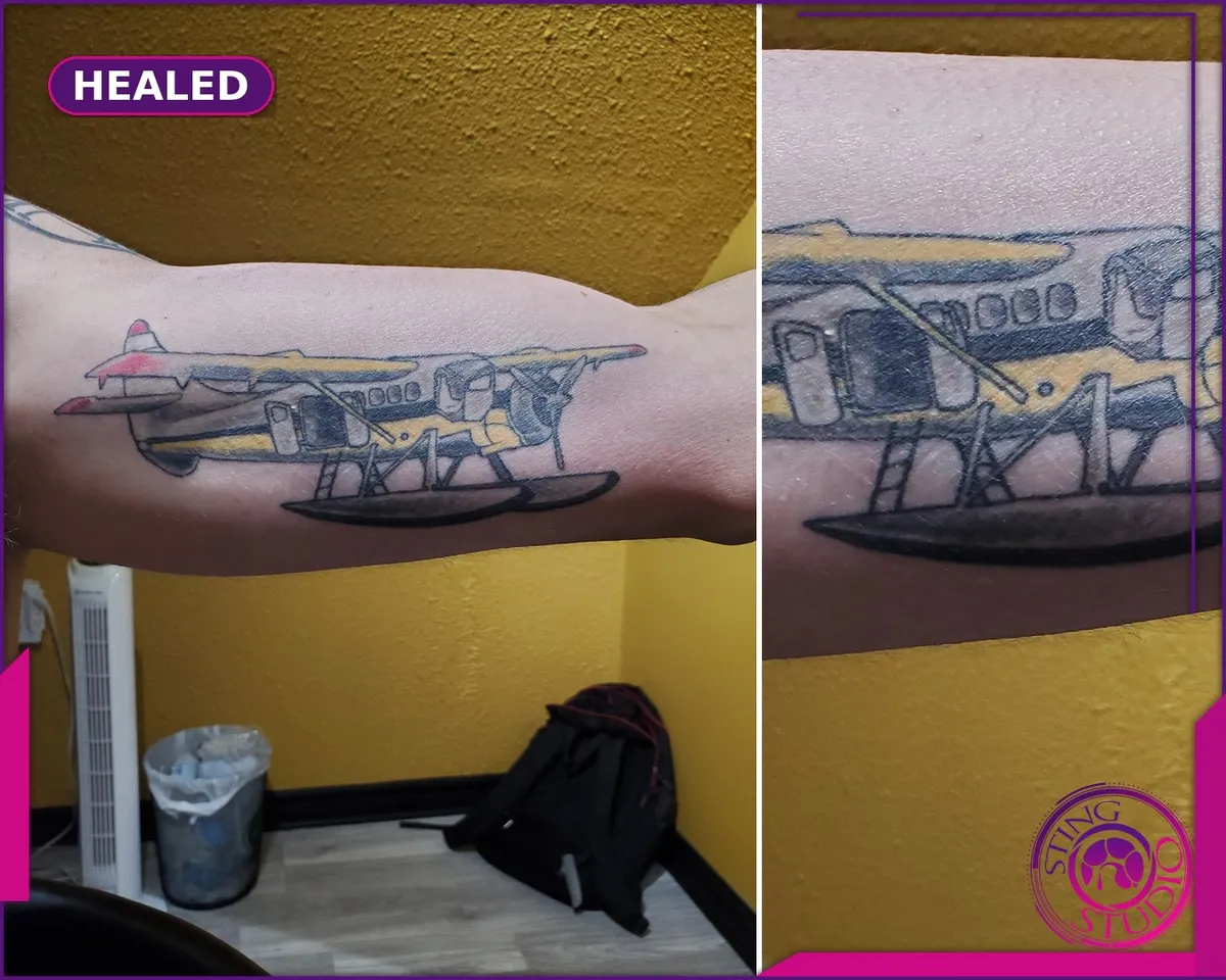 Colour tattoo by Sting Studio Ottawa