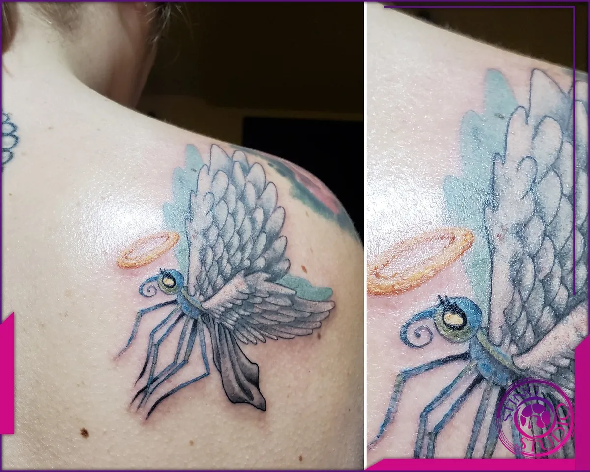 Colour tattoo by Sting Studio Ottawa