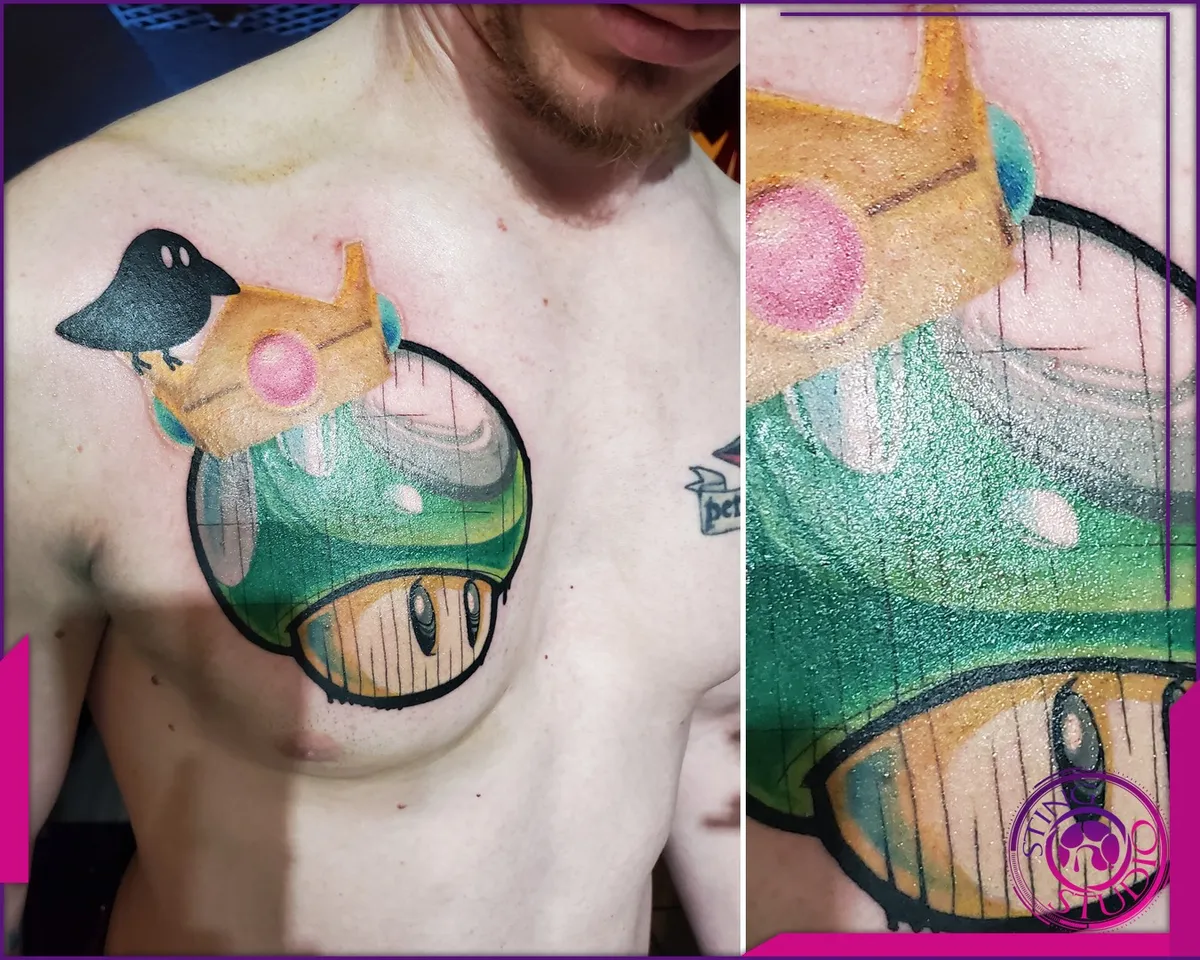 Colour tattoo by Sting Studio Ottawa