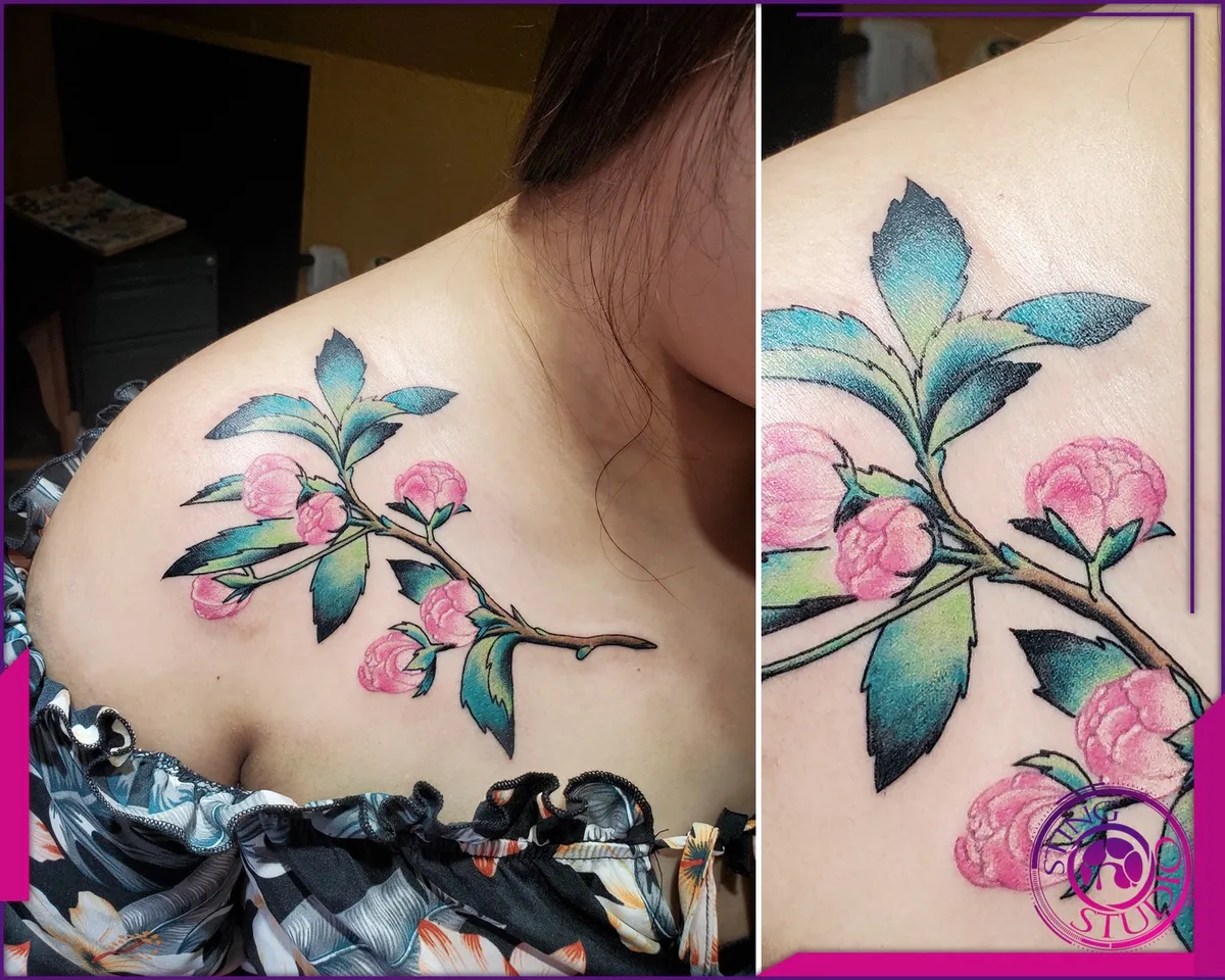 Colour tattoo by Sting Studio Ottawa