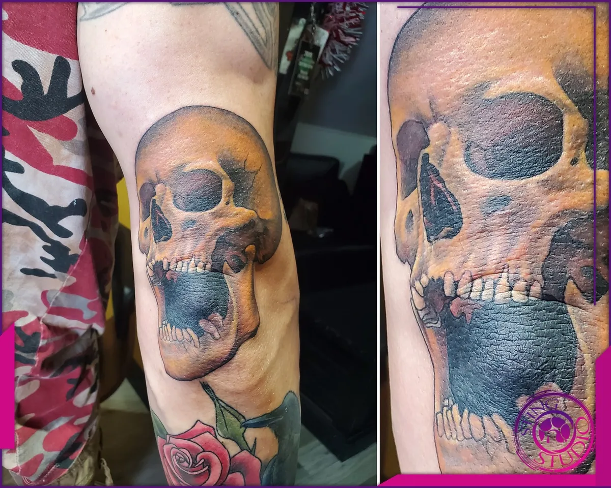 Colour tattoo by Sting Studio Ottawa