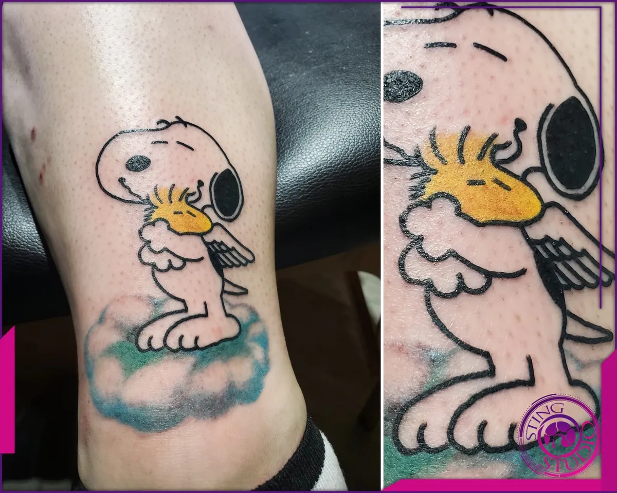Colour tattoo by Sting Studio Ottawa