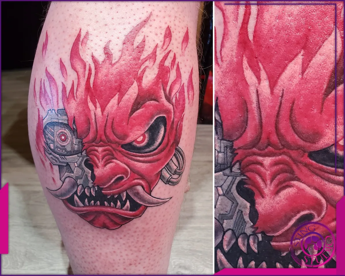 Colour tattoo by Sting Studio Ottawa
