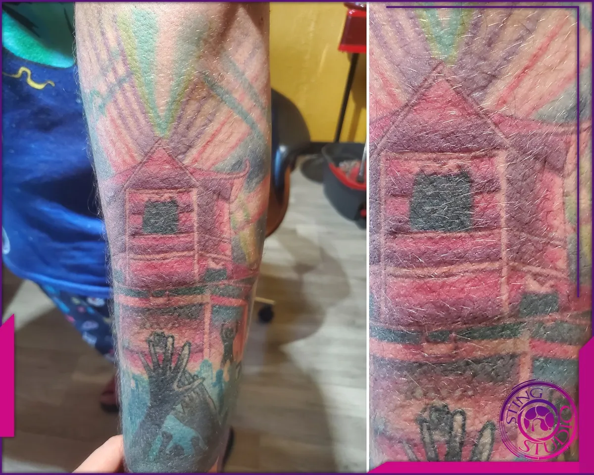 Colour tattoo by Sting Studio Ottawa
