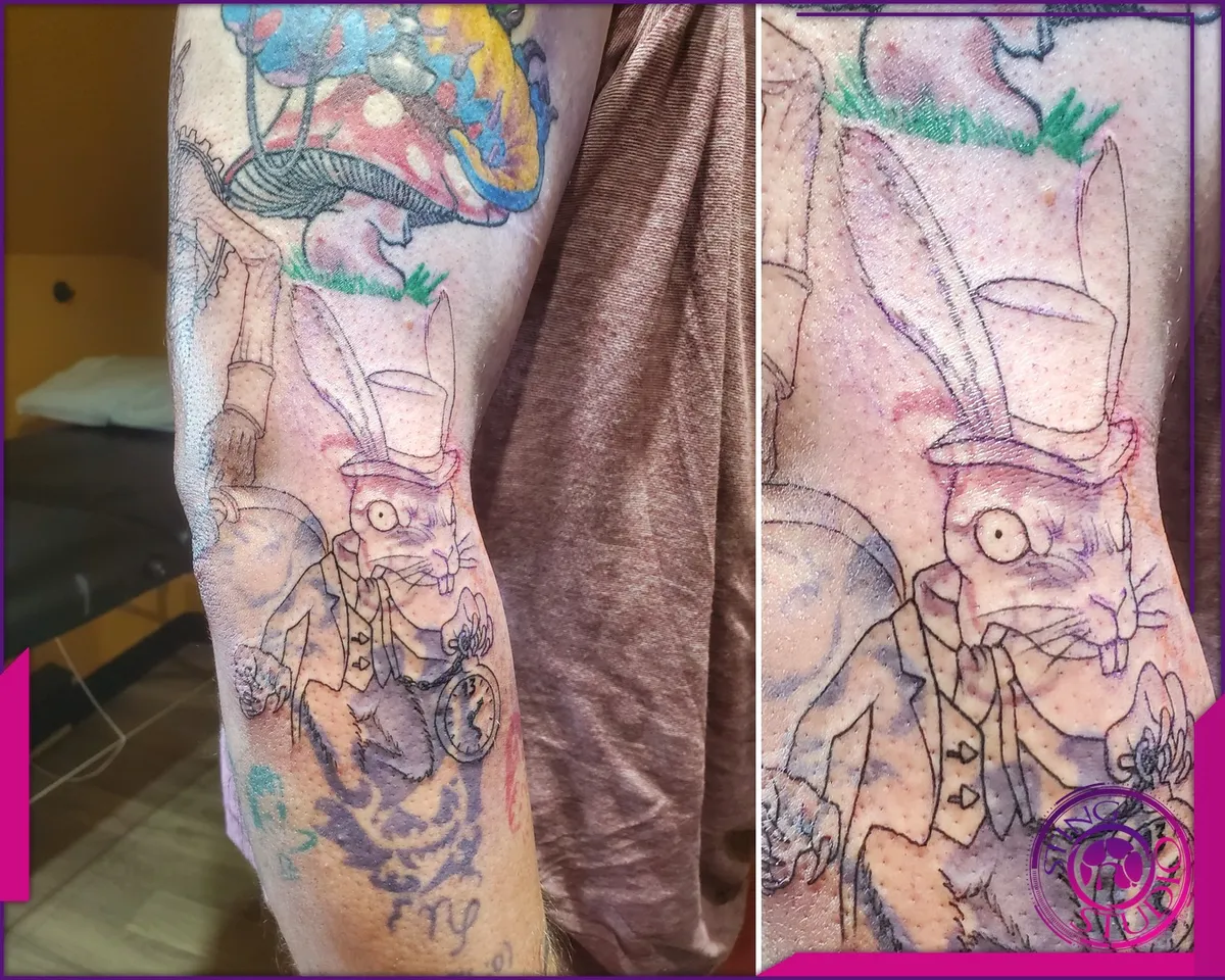 Colour tattoo by Sting Studio Ottawa